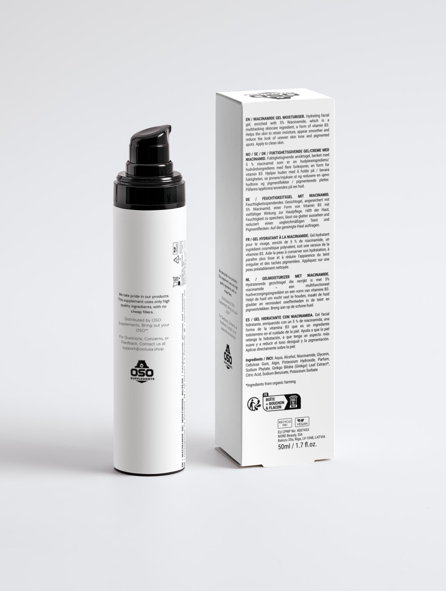 OSOGLOW EXCLUSIVE Niacinamide Gel Moisturiser