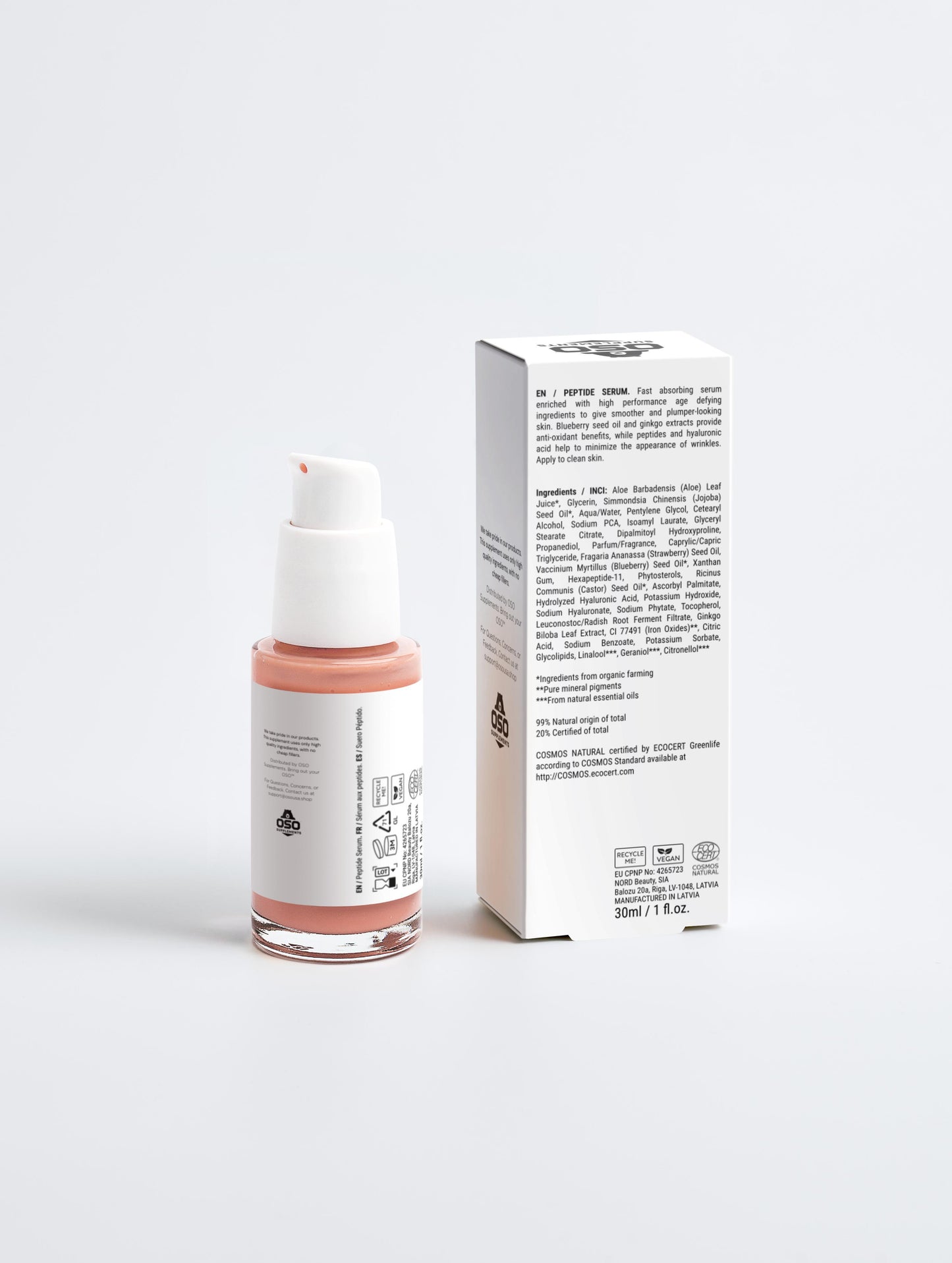OSOGLOW PEPTIDES LINE - Peptide Anti-Aging Serum