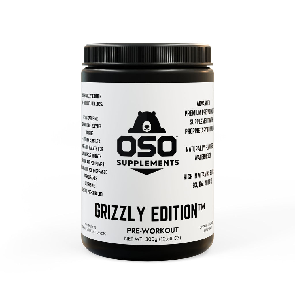 GRIZZLY EDITION ™ Advanced Pre-Workout, Watermelon (300g)