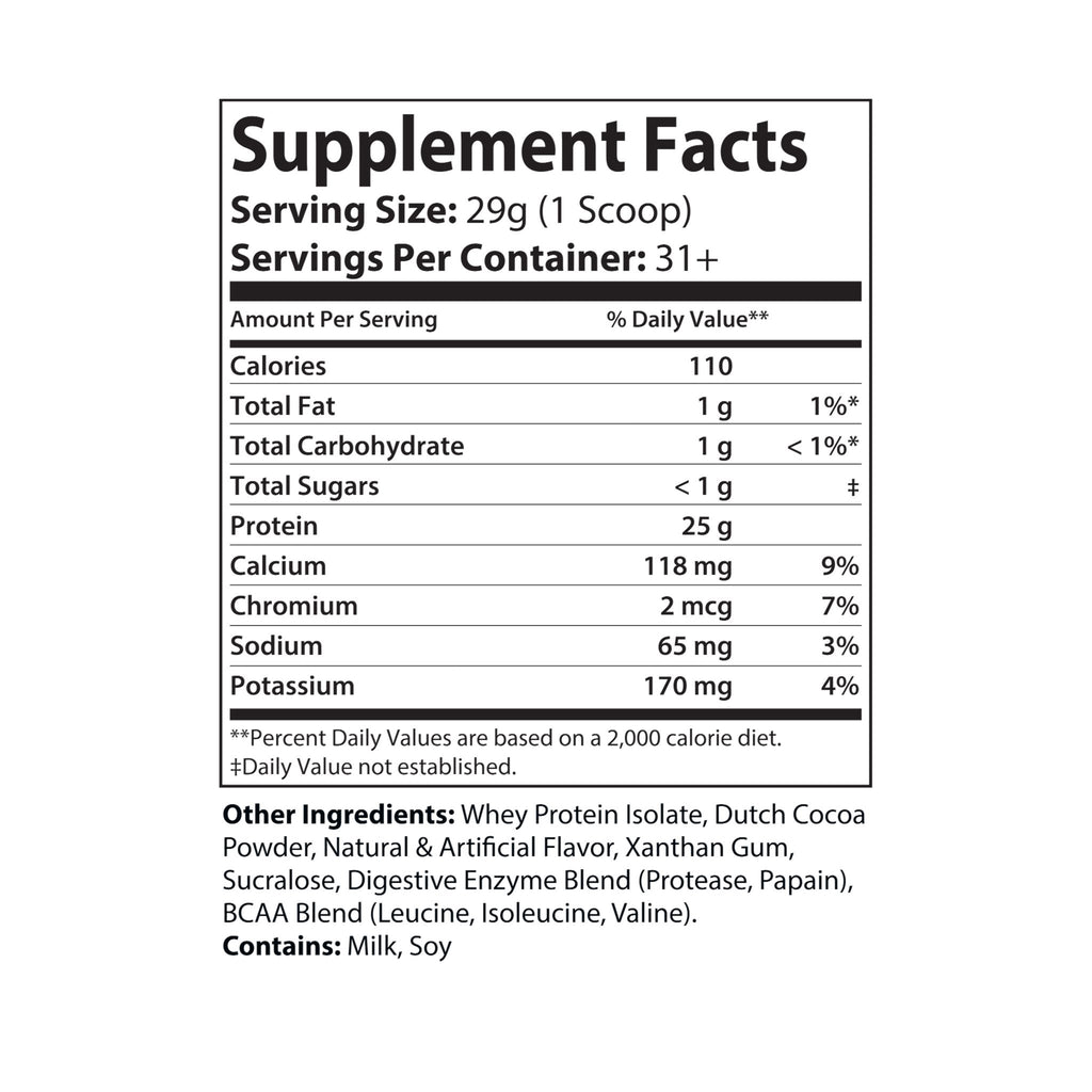 BLACKBEAR EDITION Whey Isolate Protein Supplement (907g, 2lb)