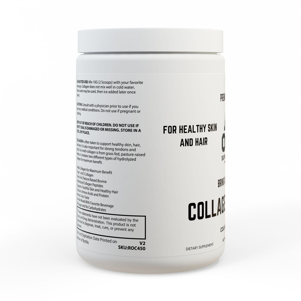 Collagen Peptides Type I & III Supplement (350g, 12.3oz)