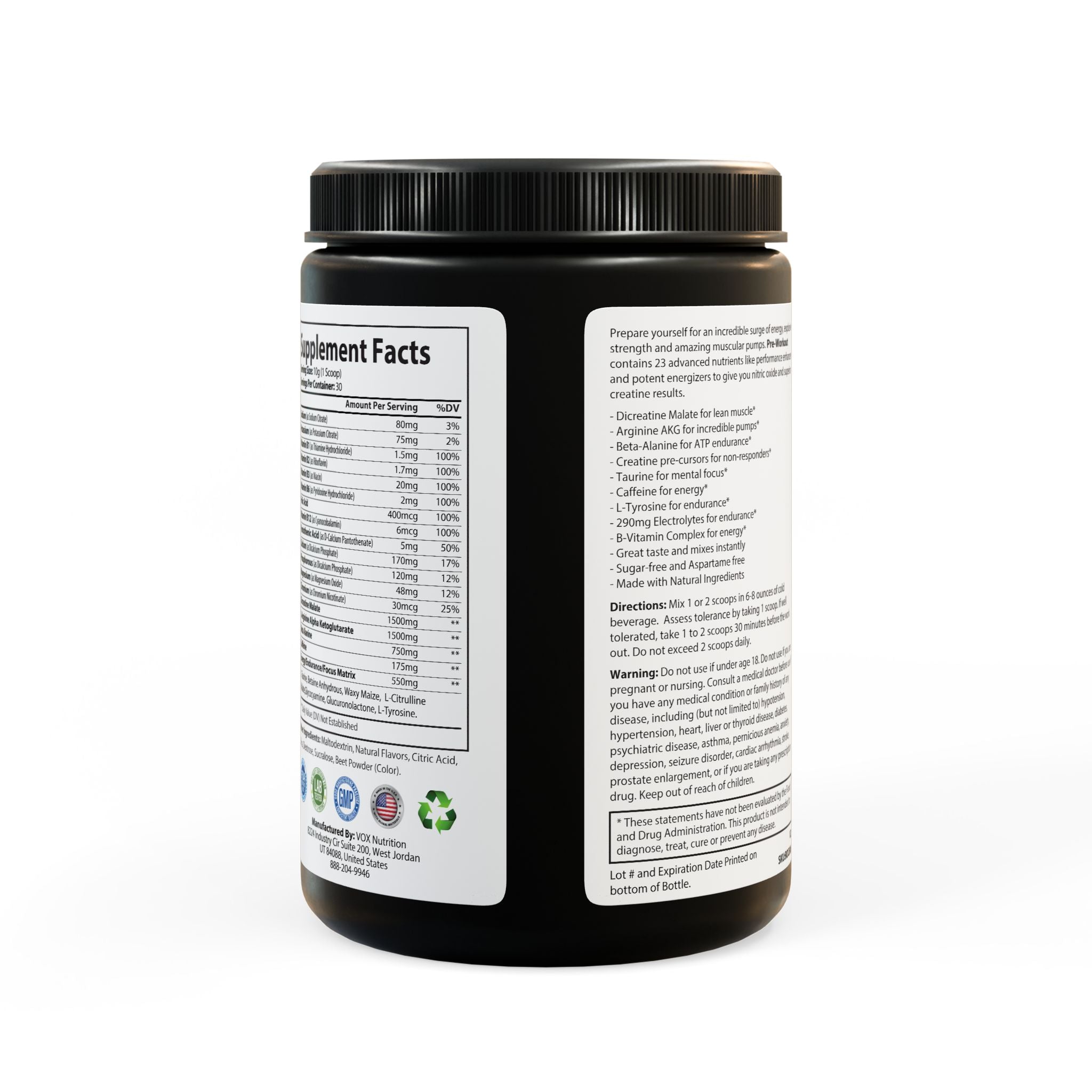 GRIZZLY EDITION ™ Advanced Pre-Workout, Watermelon (300g)