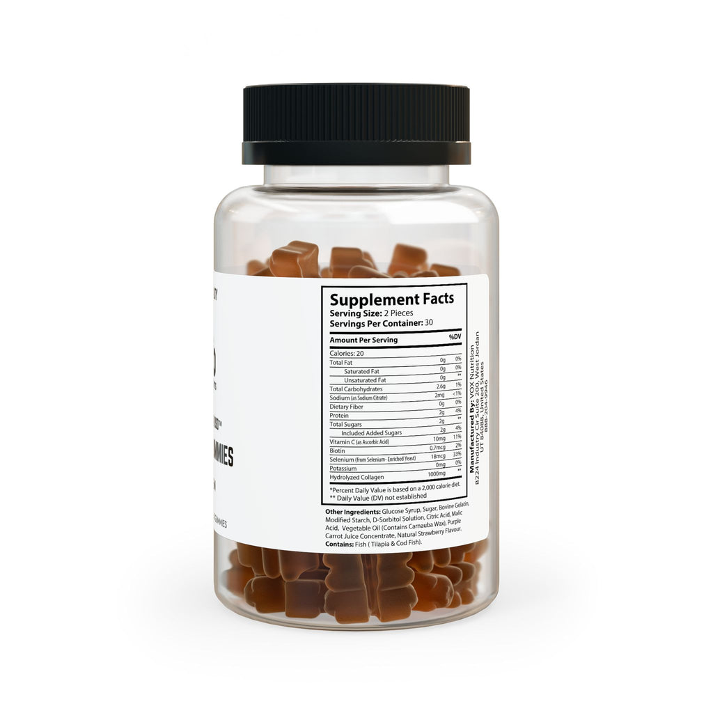 Peptide Collagen Gummies (60 Gummies)