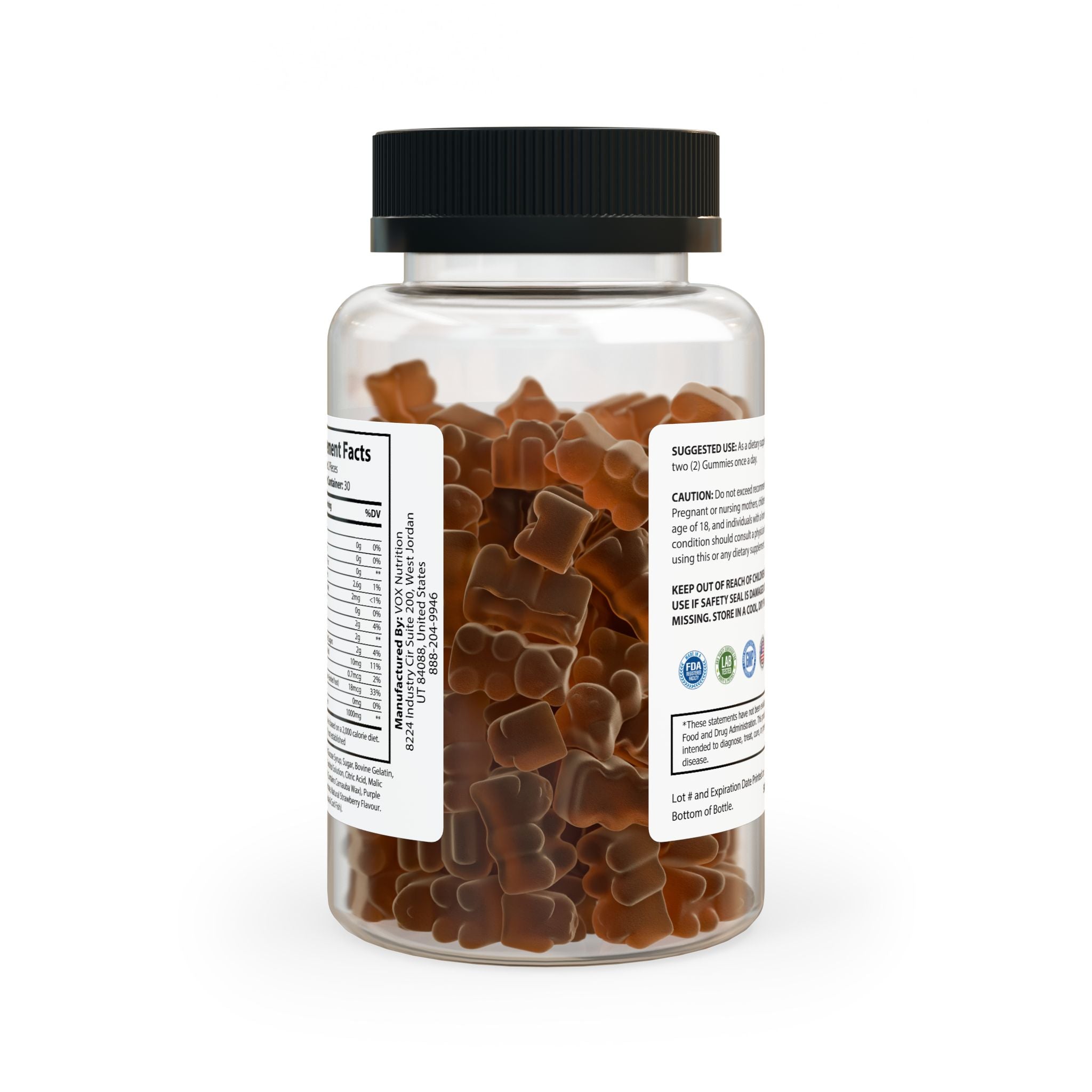 Peptide Collagen Gummies (60 Gummies)